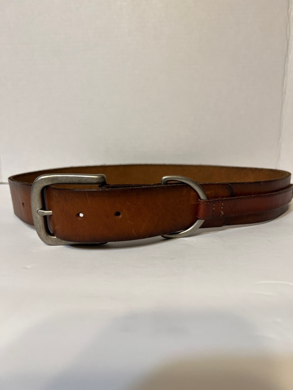 American Eagle Outfitters Womens Leather Belt Brown Size Small